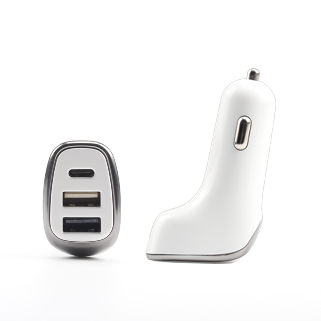 2 USB+1 type-c Ports QC3.0