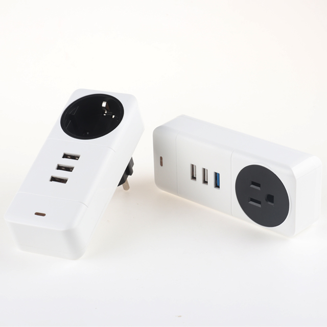 1 AC Outlets,3 USB (1 QC3.0 Port) 